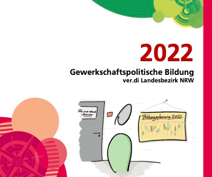 ver.di NRW: Bildungsprogramm 2022 – Jetzt Bildungsurlaub nutzen!