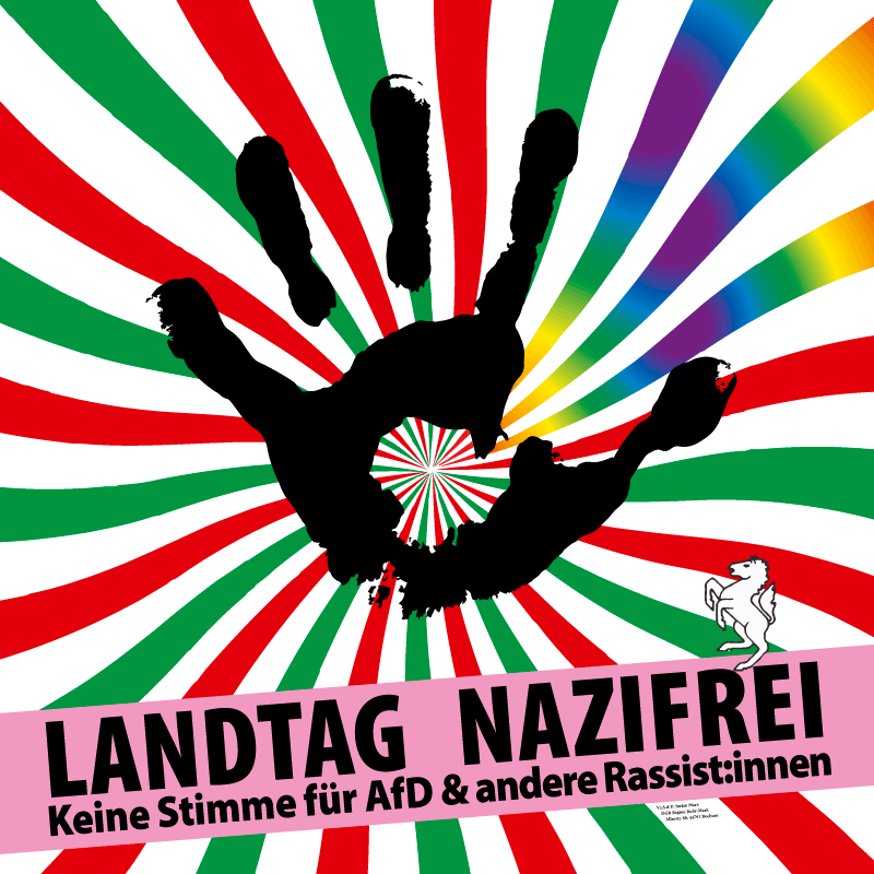 Landtag nazifrei: Keine Stimme für AfD & andere Rassist:innen