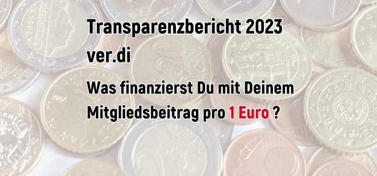 Transparenzbericht 2023 von ver.di